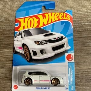 Hot Wheels Subaru WRX STl HW J Imports Hotwheels White Car Mainline 2023 New